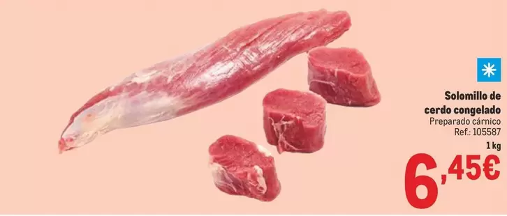 Oferta de Solomillo De Cerdo Congelado por 6,45€ en Makro