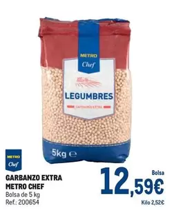 Oferta de Chef - Garbanzo Extra por 12,59€ en Makro