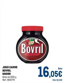 Oferta de Knorr - Jugo Carne Bovril por 16,05€ en Makro