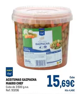 Oferta de Makro - Aceitunas Gazpacha por 15,69€ en Makro