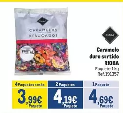 Oferta de Rioba - Caramelo Duro Surtido por 4,69€ en Makro