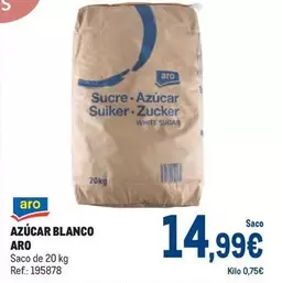 Oferta de Aro - Azúcar Blanco por 14,99€ en Makro