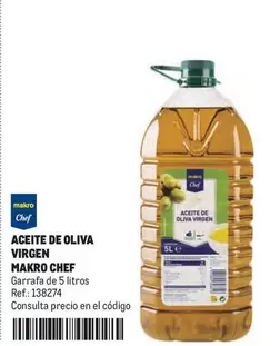 Oferta de Makro Chef - Aceite De Oliva Virgen  en Makro