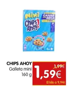 Oferta de Chips Ahoy - Galleta Mini por 1,59€ en Dicost