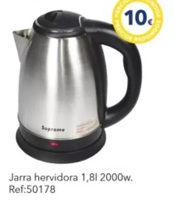 Oferta de Jarra Hervidora 1,81 2000w por 10€ en Tiendas MGI