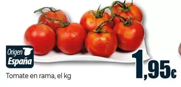 Oferta de Tomate En Rama por 1,95€ en Unide Market