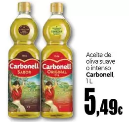 Oferta de Carbonell - Aceite De Oliva Suave O Intenso por 5,49€ en Unide Market