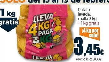 Oferta de Patata Lavada  por 3,45€ en Unide Market