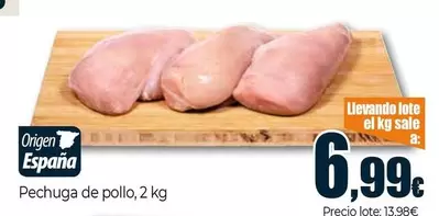 Oferta de Pechuga De Pollo por 6,99€ en Unide Market