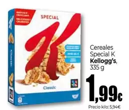 Oferta de Kellogg's - Cereales Special K por 1,99€ en Unide Supermercados