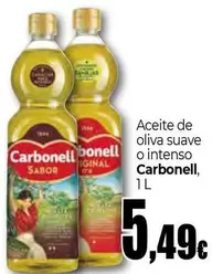 Oferta de Carbonell - Aceite De Oliva Suave O Intenso por 5,49€ en Unide Supermercados