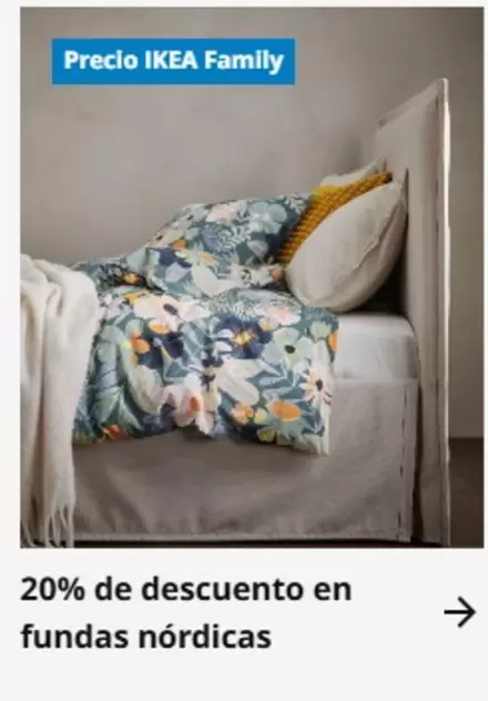 Oferta de Ikea - 20% De Descuento En Fundas Nordicas en IKEA