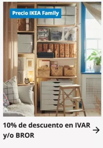 Oferta de Ikea - 10% De Descuento En Kvar en IKEA