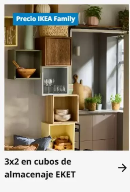 Oferta de Ikea - 3x2 En Cubos De Almacenaje en IKEA