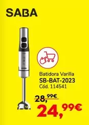 Oferta de Saba - Batidora Sb-bat-2023 por 24,99€ en Conforama