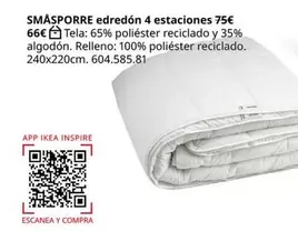 Oferta de Ikea - Smásporte Edredón 4 Estaciones por 75€ en IKEA