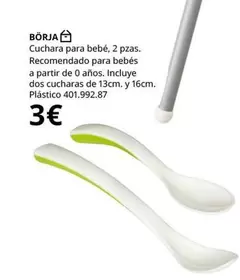 Oferta de Bebé - BORJA por 3€ en IKEA