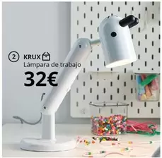 Oferta de KRUX Lámpara De Trabajo por 32€ en IKEA