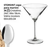 Oferta de Martini - Copa Para por 3€ en IKEA