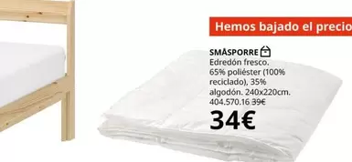 Oferta de Edredon Fresco por 34€ en IKEA