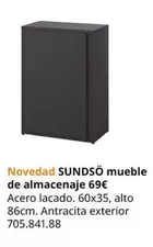 Oferta de Antracita - Mueble De Almacenaje por 69€ en IKEA