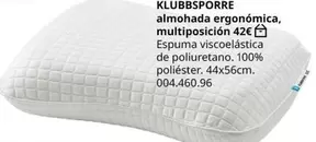 Oferta de Almohada Ergonomica, Multiposición 42€ por 42€ en IKEA