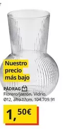 Oferta de Florero/jarron. Vidrio por 1,5€ en IKEA