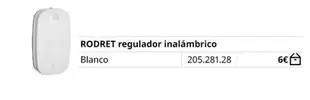 Oferta de Rodríguez - Regulador Inalámbrico por 6€ en IKEA