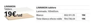 Oferta de Blanco - Tablero por 19€ en IKEA
