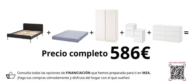 Oferta de Ikea - Precio Completo por 586€ en IKEA