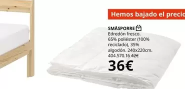 Oferta de Edredon Fresco por 36€ en IKEA