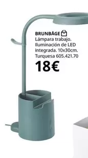 Oferta de Lámpara Trabajo. Iluminación De Led por 18€ en IKEA