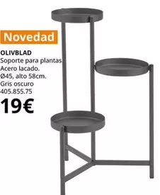 Oferta de Olivblad Soporte Para Plantas por 19€ en IKEA