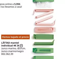 Oferta de Láttad Mantel Individual por 5,95€ en IKEA