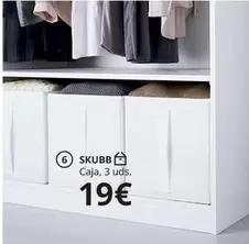 Oferta de Caja por 19€ en IKEA