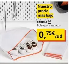 Oferta de Bolsa Para Zapatos por 0,75€ en IKEA