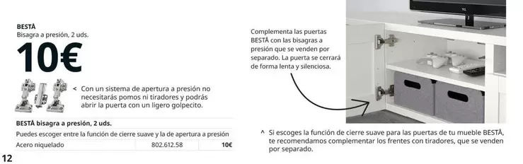 Oferta de Sistema - Besta por 10€ en IKEA