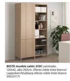 Oferta de Blanco - Mueble Salón por 310€ en IKEA