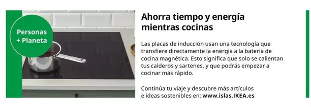 Oferta de Planeta - Ahorra Tiempo Y Energia Mientras Cocinas en IKEA