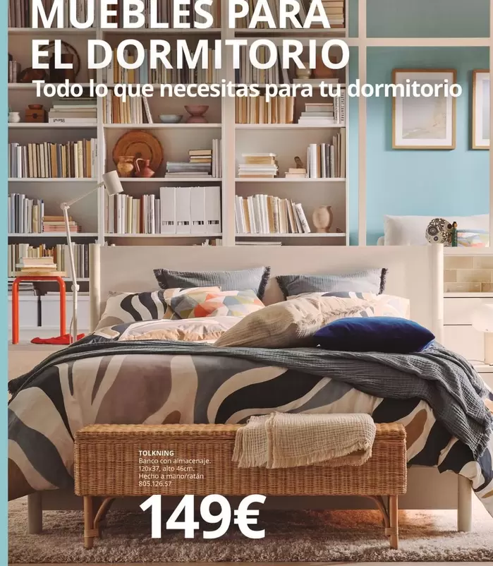 Oferta de Muebles Para El Dormitorio por 149€ en IKEA