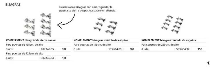 Oferta de Esquina - Biswags en IKEA