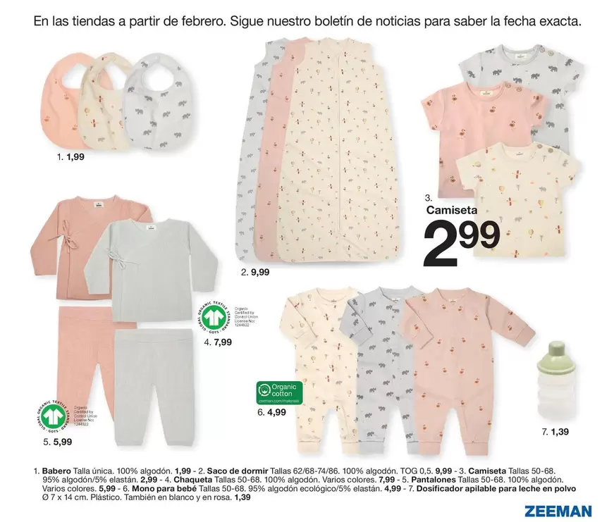 Oferta de Camiseta por 2,99€ en ZEEMAN