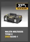 Oferta de Dewalt - Maleta Multiusos Tstak Ill por 37,95€ en Dewalt