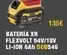 Oferta de Batería Xr  Flexvolt 54v/18v Li-Ion 6Ah DC8546 por 135€ en Dewalt