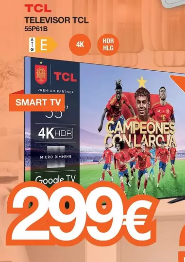 Oferta de TCL - Televisor  por 299€ en Expert