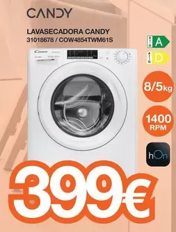 Oferta de Candy - Lavasecadora  por 399€ en Expert