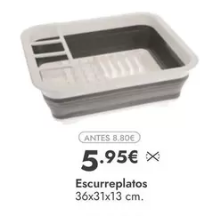 Oferta de Escurreplatos por 5,95€ en Rocasa