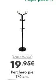 Oferta de Perchero Pie por 19,95€ en Rocasa