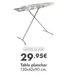 Oferta de Tabla Planchar por 29,95€ en Rocasa