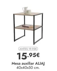 Oferta de Mesa Auxiliar Aliaj por 15,95€ en Rocasa